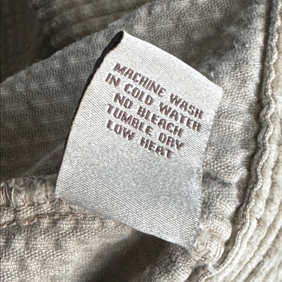 XCVI Elki Relaxed Corduroy Floral Embroidery Olive Jacket Women's Size Large NEW - Picture 12 of 13